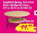 Couchtisch Aurora Angebote bei SB Möbel Boss Hildesheim für 99,99 €