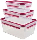 Frischhaltedose »Clip & Close« 3er-Set Angebote von emsa bei REWE Bensheim für 9,99 €