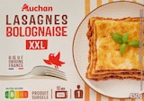 LASAGNES BOLOGNAISE XXL SURGELÉES AUCHAN - AUCHAN en promo chez Auchan Hypermarché LASAGNES BOLOGNAISE XXL SURGELÉES AUCHAN - AUCHAN dans le catalogue Auchan Hypermarché