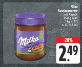 Haselnusscreme Angebote von Milka bei EDEKA Würzburg für 2,49 €
