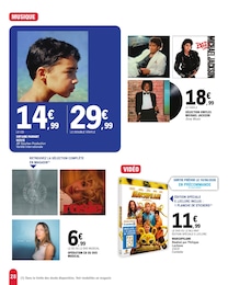 Prix et réduction Musique dans le prospectus E.Leclerc en cours Offre Musique dans le catalogue E.Leclerc du moment à la page 28