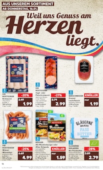 Bratwurst im Kaufland Prospekt "Aktuelle Angebote" mit 56 Seiten (Rostock)