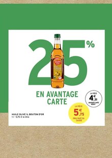 Intermarché Viry-Châtillon - HUILE OLIVE 1L Promo HUILE OLIVE 1L dans le catalogue Intermarché "Le mini prospectus" à Viry-Châtillon