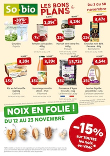 Prospectus So.bio en cours, "LES BONS PLANS", page 1 sur 1