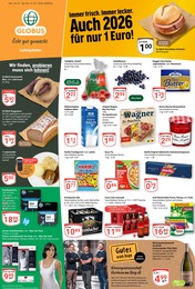 GLOBUS Prospekt: "Aktuelle Angebote", 30 Seiten, 26.01.2026 - 31.01.2026
