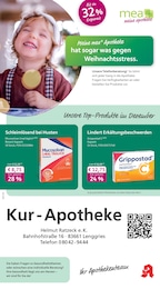 mea - meine apotheke Prospekt für Tegernsee mit 4 Seiten mea - meine apotheke Prospekt für Tegernsee: "Unsere Dezember-Angebote", 4 Seiten, 01.12.2025 - 31.12.2025