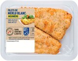 Promo Filet de merlu blanc meunière MSC producteurs et commercants à 2,79 € dans le catalogue Intermarché Hyper à Crest