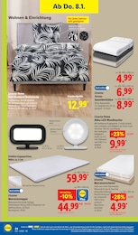 Spannbettlaken Angebot im aktuellen Lidl Prospekt auf Seite 34