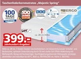 Aktuelle Matratze Angebote bei Segmüller in Frankfurt (Main) Aktuelles Taschenfederkernmatratze "Majestic Spring" Angebot bei Segmüller in Frankfurt (Main) ab 399,00 €