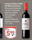 Campo del Moro Roble DO Ribera del Duero Angebote bei GLOBUS Willich für 5,99 €