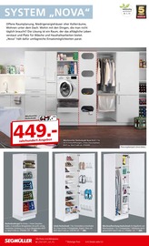 Garderobe im Segmüller Prospekt in Kaufbeuren Aktueller Segmüller Prospekt mit Garderobe, "Hauswirtschaftsraum", Seite 10