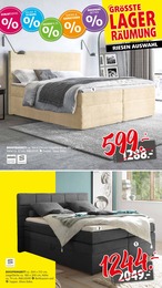 Polstermöbel Fischer Bett im Prospekt 