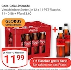 Coca-Cola Limonade Angebote bei GLOBUS Homburg für 11,99 €