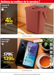 Smartphone Angebote im Prospekt "PRODUITS LAITIERS & VÉGÉTAUX !" von Carrefour auf Seite 62