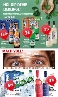 Volvic im aktuellen Getränke Hoffmann Prospekt (Dinslaken) Volvic im Getränke Hoffmann Prospekt "Aktuelle Angebote" mit 10 Seiten (Dinslaken)
