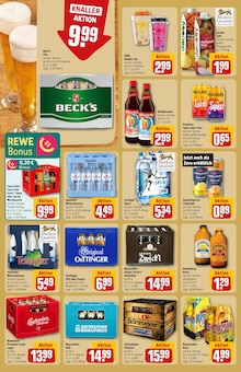 Bier im REWE Prospekt "Dein Markt" mit 32 Seiten (Heidenheim (Brenz))