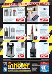 Aktueller Möbel Inhofer Prospekt mit Kuchen, "GROSSER RÄUMUNGSVERKAUF", Seite 12