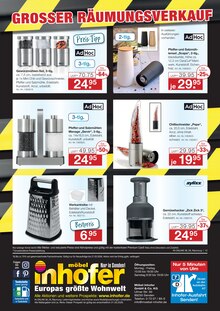 Kuchen im aktuellen Möbel Inhofer Prospekt (München) Kuchen im Möbel Inhofer Prospekt "GROSSER RÄUMUNGSVERKAUF" mit 12 Seiten (München)