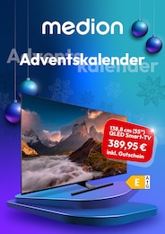 Adventskalender Angebot im aktuellen Medion Prospekt auf Seite 1