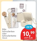 Schnullerbox oder Schnullerkette von Bibs im aktuellen budni Prospekt