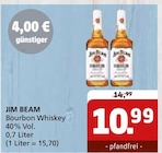 Bourbon Whiskey im Angebot bei Getränke Quelle WVG in Lutherstadt Wittenberg Bourbon Whiskey Angebote von Jim Beam bei Getränke Quelle WVG Lutherstadt Wittenberg für 10,99 €