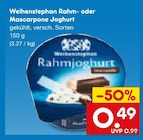 Aktuelles Rahm- oder Mascarpone Joghurt Angebot bei Netto Marken-Discount in Neuss ab 0,49 €