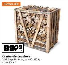 Kaminholz-Laubholz bei OBI in Mülheim Kaminholz-Laubholz im Angebot bei OBI Mülheim für 99,99 €