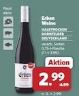 Weine Halbtrocken Dornfelder Deutschland Angebote von Erben bei combi Paderborn für 2,99 €