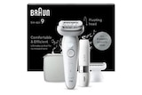 Epilateur électrique Braun Epilateur Silk Epil 9 SES9-341 BLANC-ARGENT - Braun en promo chez Darty Avignon à 119,99 €