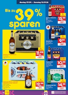Bier im aktuellen Netto Marken-Discount Prospekt (Rostock) Bier im Netto Marken-Discount Prospekt "Aktuelle Angebote" mit 71 Seiten (Rostock)
