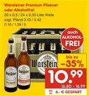 Aktuelles Premium Pilsener oder Alkoholfrei Angebot bei Netto Marken-Discount in Lippstadt ab 10,99 €