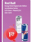 Aktuelle Red Bull Angebote bei Getränke Hoffmann in Remscheid Aktuelles Energy Drink Original Angebot bei Getränke Hoffmann in Remscheid ab 1,29 €