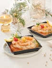 4 Assiettes Gambas Marinées Et Salade De Riz À L'ananas dans le catalogue Auchan Hypermarché