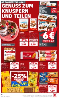 Nutella im aktuellen Kaufland Prospekt (Krefeld) Nutella im Kaufland Prospekt "Hier bin ich richtig" mit 69 Seiten (Krefeld)