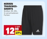 Herren Trainings-Shorts im Angebot bei E center in Weinheim Herren Trainings-Shorts Angebote von Adidas bei E center Weinheim für 12,99 €