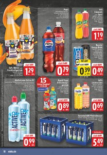 Pepsi im aktuellen EDEKA Prospekt (Bielefeld) Pepsi im EDEKA Prospekt "Aktuelle Angebote" mit 24 Seiten (Bielefeld)