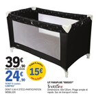 Lit parapluie 'Odyssey' - TROTTINE - E.Leclerc à Lens Lit parapluie 'Odyssey' - TROTTINE en promo chez E.Leclerc Lens à 24,90 €