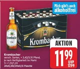 Krombacher Angebot in Stadthagen Krombacher im aktuellen Prospekt bei WEZ in Stadthagen