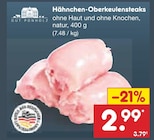 Hähnchen-Oberkeulensteaks im Netto Marken-Discount Prospekt Hähnchen-Oberkeulensteaks von Gut Ponholz im aktuellen Netto Marken-Discount Prospekt für 2,99 €