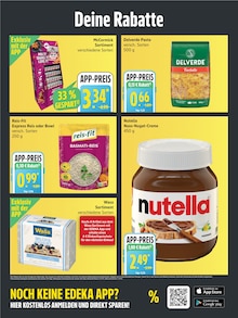 Nutella im aktuellen EDEKA Prospekt (Buchholz (Nordheide)) Nutella im EDEKA Prospekt "Top Angebote" mit 7 Seiten (Buchholz (Nordheide))