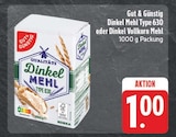 Dinkel Mehl Type 630 Angebote von Gut & Günstig bei EDEKA Leipzig für 1,00 €