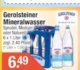 Mineralwasser von Gerolsteiner im aktuellen Getränke City Prospekt für 6,49 €