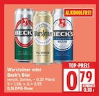 Warsteiner Bier von Warsteiner für 0,79 € bei EDEKA im Angebot Warsteiner Bier von Warsteiner im aktuellen EDEKA Prospekt