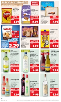 Nutella im Kaufland Prospekt "Hier bin ich richtig" mit 60 Seiten (Bad Oeynhausen)