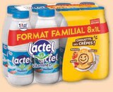 Lait UHT Demi-Écrémé - LACTEL en promo chez Super U Toulouse à 4,84 €