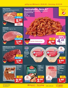 Wurst im Netto Marken-Discount Prospekt "Aktuelle Angebote" mit 69 Seiten (Hildesheim)