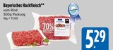 Bayerisches Hackfleisch von  im aktuellen E xpress Prospekt für 5,29 €
