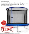Gartentrampolin im Angebot bei GLOBUS in Jena Gartentrampolin Angebote bei GLOBUS Jena für 129,00 €