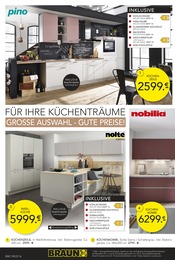 Küchenmöbel im BRAUN Möbel-Center Prospekt in Reutlingen Aktueller BRAUN Möbel-Center Prospekt mit Küchenmöbel, "GEWINNSPIEL!", Seite 18