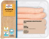 Schweine-Bratwurst fein Angebote von REWE Regional bei REWE Rosenheim für 1,99 €